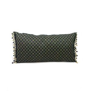 SAKS Original: Gold Diamonds Pillow